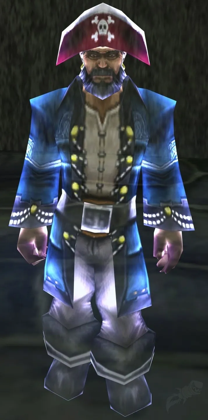 Captain Bramblebeard, the ghost pirate.