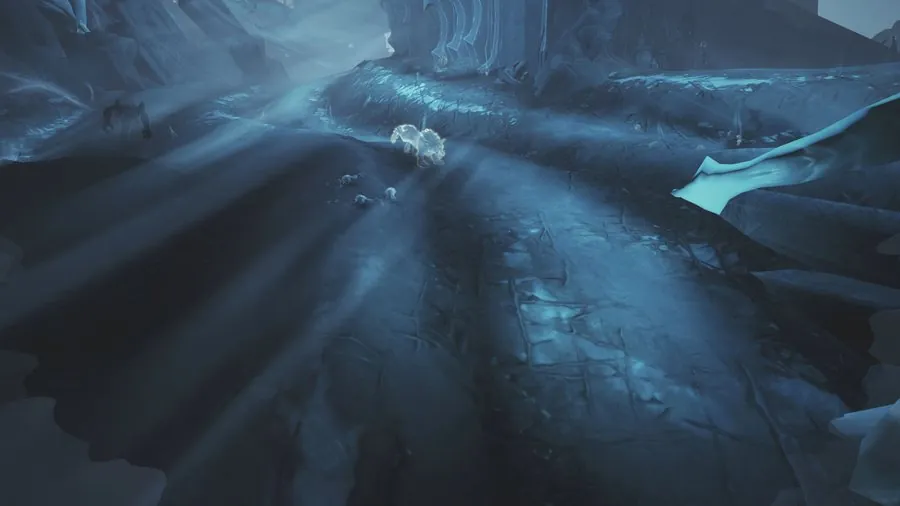 The Stray Soul walks along the River of Souls.