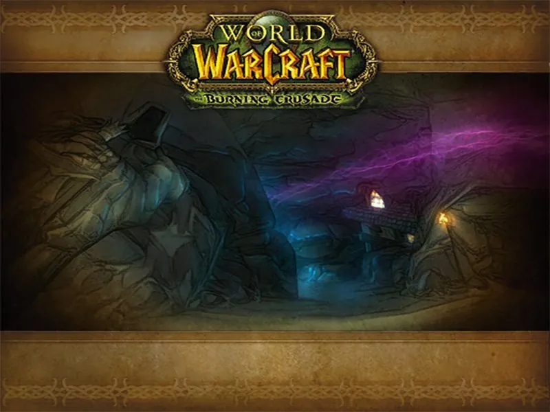 The Caverns of Time loading screen from The Burning Crusade.