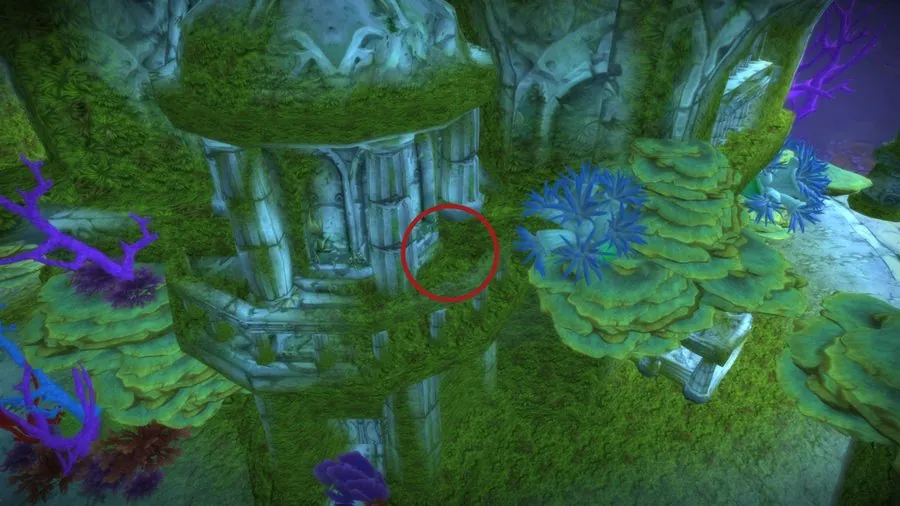 The Coilclutch Vine in Vashj'ir.