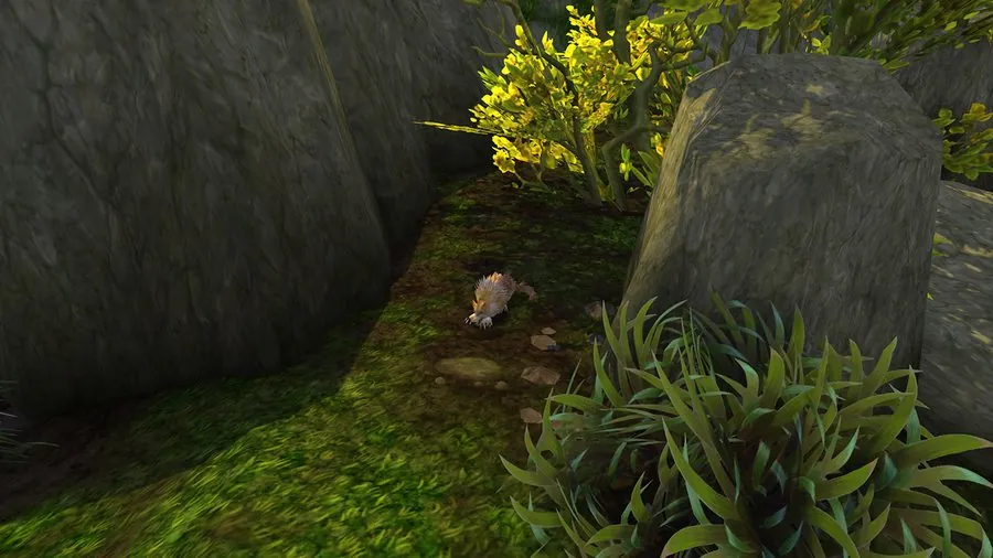 Dog at the Sunsong Ranch in Pandaria.