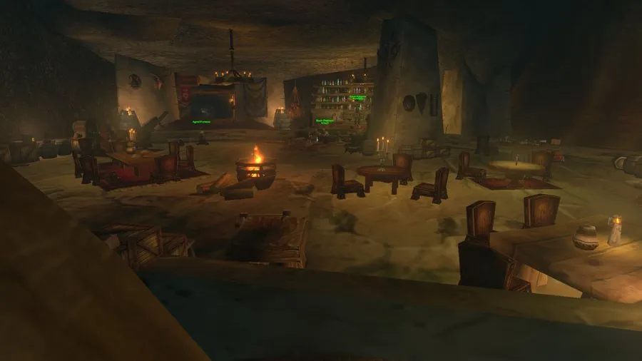 Inside the Drunken Dwarf.