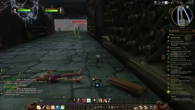 The cellar under Shadowvale.