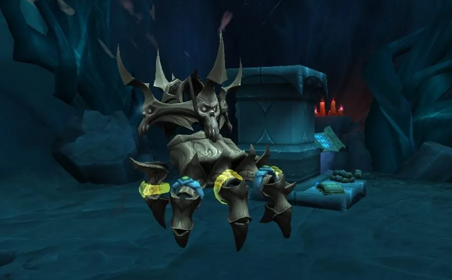 Die Hand von Nilganihmaht im Hollow of the Insolent.