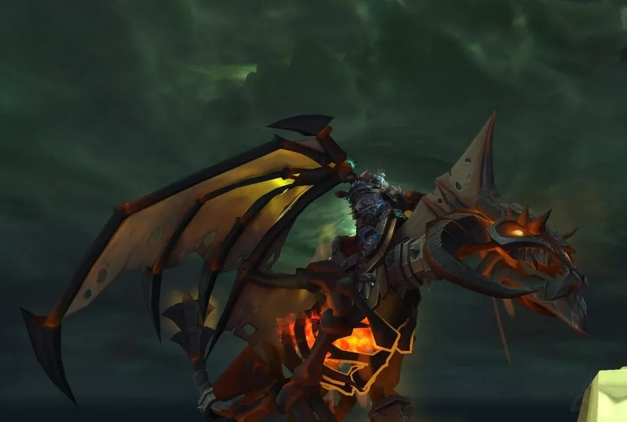 The Smoldering Ember Wyrm.