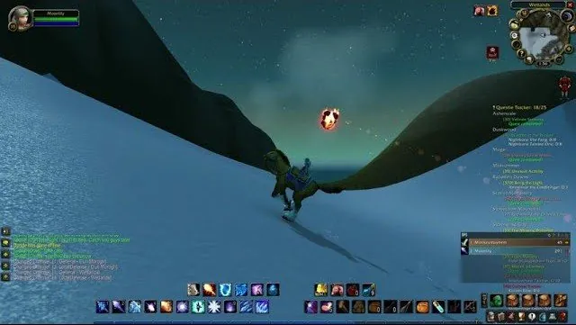Auf dem Weg nach oben, in WoW Classic.