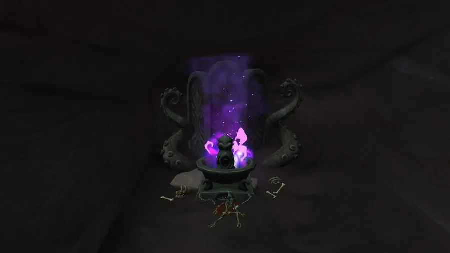 The flame where the Adherent appears.