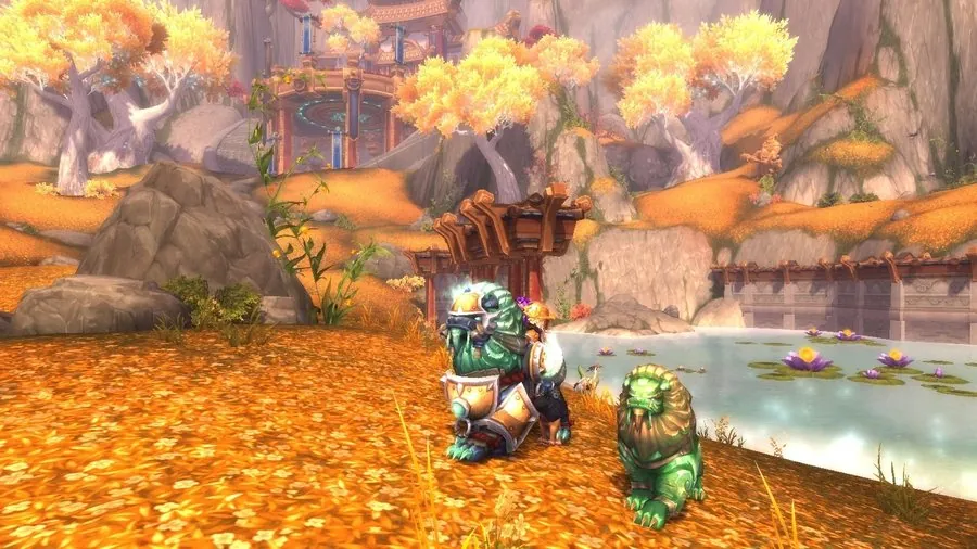A tamed green Portent.