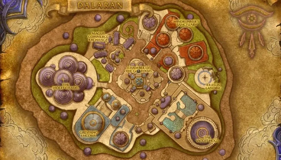 Page 9 on the Dalaran map.
