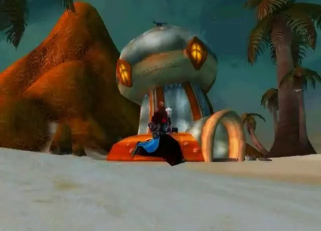 One of the islands, reached the hard way.
