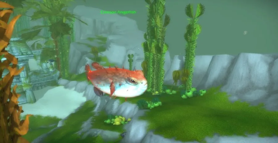 Crimson Angerfish, Shimmering Expanse (53, 88).