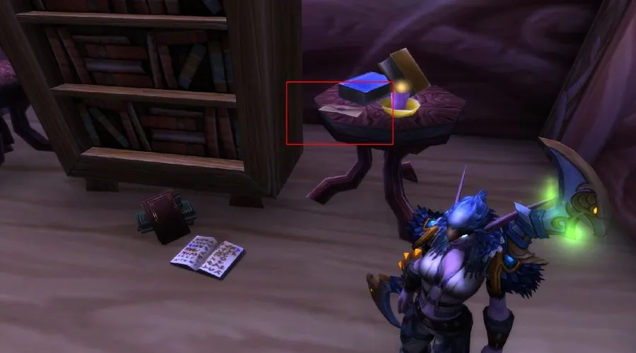 The fifth letter at the Shrine of Aviana.