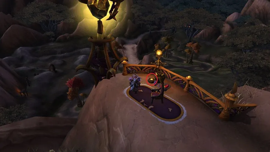 The Lit Orb near Skyreach.