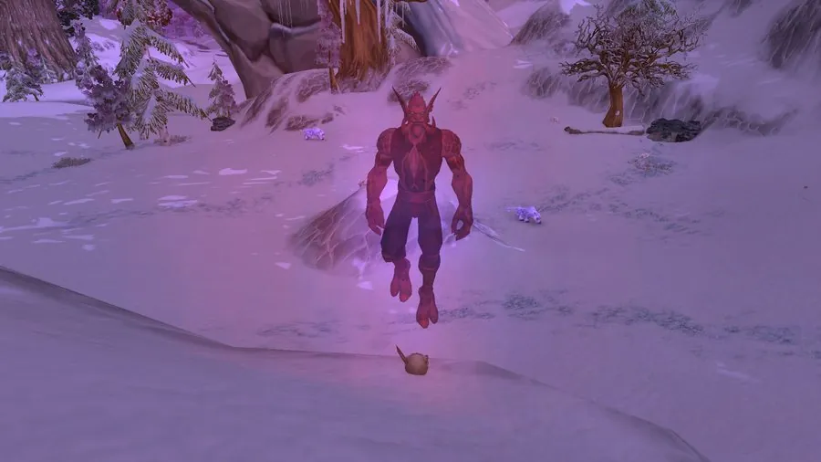 Frostsaber Rock in Winterspring.