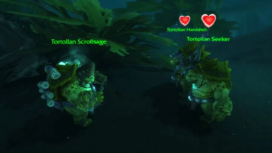 The Tortollan wedding under the sea off Zuldazar.