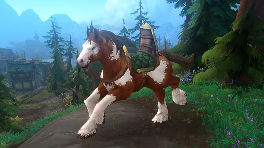 The Kul Tiran Steed on Mechagon Island.