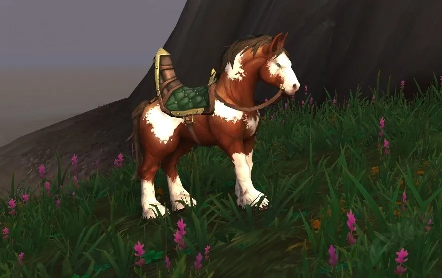 Another sighting of the steed in Mechagon.