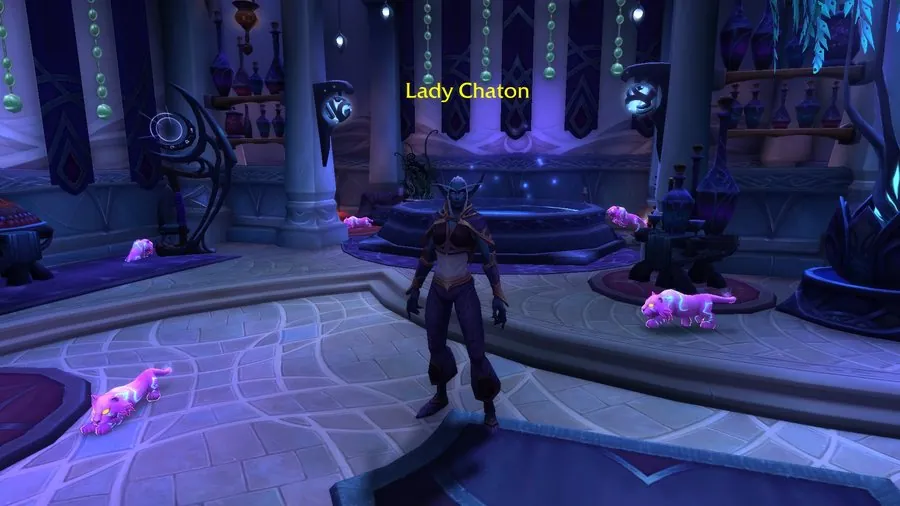 Lady Chaton in the Court of Stars.