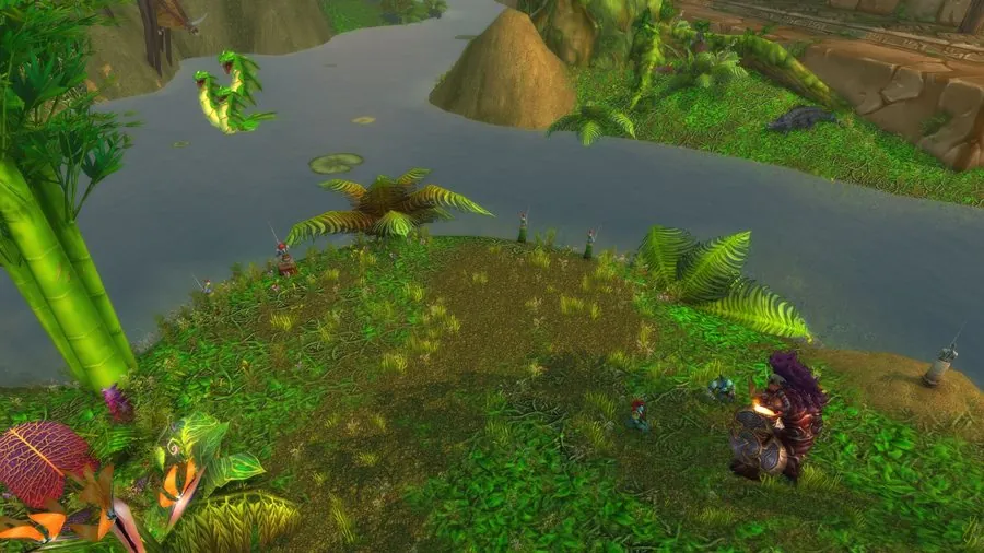 Fishing for the Gurubashi Cache.