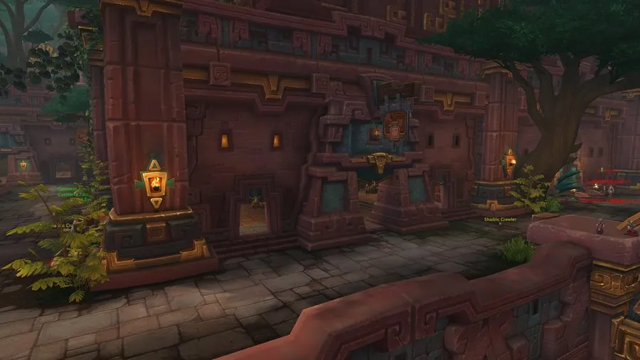 Rin'wosho's spot in Dazar'alor.