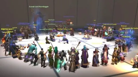 We raided GM Island on WotLK Classic