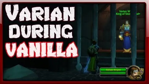 King Varian Wrynn's forgotten past