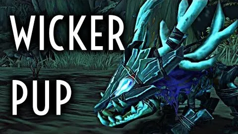 Wicker Pup pet guide